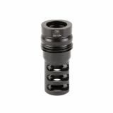 3 Port Brake .338, Muzzle Brake, 5/8X24 Thread Pitch, Matte Finish, Black MB024