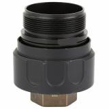 Obsidian Dual Taper Friction Mount, Compatible with Rugged Muzzle Devices, ODTM001