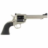 Super Wrangler Revolver | 22 LR/22 WMR, 5.5" Barrel, Cerakote Finish, Silver, Synthetic Grips, Adjustable Sights, 6 Rounds, 2 Cylinders, (1)-22WMR and (1)-22LR, Single Action Model 2033