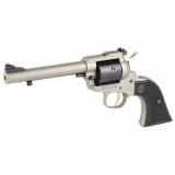 Super Wrangler Revolver | 22 LR/22 WMR, 5.5" Barrel, Cerakote Finish, Silver, Synthetic Grips, Adjustable Sights, 6 Rounds, 2 Cylinders, (1)-22WMR and (1)-22LR, Single Action Model 2033