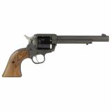 Wrangler, TALO Edition, Single Action, Revolver, 22LR, 6.5" Barrel, Alloy, Cerakote Finish, Cobalt, Walnut Grips, Blade Front and Integral Rear Sights, 6 Rounds, DeSantis Wild Hog Holster Included 02057