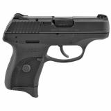 LC380 .380 ACP 3.12 Inch Blued Barrel Adjustable Sights Checkered Grips 7 Round - CA Compliant
