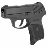 LC380 .380 ACP 3.12 Inch Blued Barrel Adjustable Sights Checkered Grips 7 Round - CA Compliant