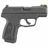 MAX-9, Semi-automatic, Striker Fired, Sub-Compact, 9MM, 3.2" Barrel, Black Oxide Finish, Polymer Frame, No Thumb Safety, Optic Ready, Front TFO Night Sight, 12Rd, 1-12Rd and 1-10 Magazine 03503
