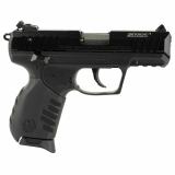 SR22, Double Action/Single Action, Semi-automatic, Polymer Frame Pistol, Compact, 22LR, 3.5" Barrel, Anodized Finish, Black, Black Rubber Grip, 3 Dot Adjustable Sights, 10 Rounds, 2 Magazines 03657