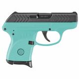 TALO LCP, Semi-automatic, Compact, 380 ACP, 2.75" Barrel, Polymer Frame, Turqouise Frame with Black Oxide Coated Slide, 6Rd 03746