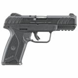 Security-9 9mm Luger 4 Inch Barrel Blue Finish Drift Adjustable 3-Dot Sights 15 Round