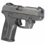 Security-9, Centerfire Pistol, 9MM, 4" Barrel, Glass Filled Nylon Frame, Blue Finish, 2-15Rd Magazines, Viridian Laser, 3 Dot Drift Adjustable Sights 03816