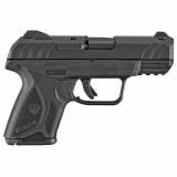 Security-9, Centerfire Pistol, 9MM, 3.42" Barrel, Glass Filled Nylon Frame, Blued Finish, 2-10Rd Magazines, Adjustable Rear Sight/Fixed Front Sight 3818