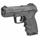 Security-9, Centerfire Pistol, 9MM, 4" Barrel, Glass Filled Nylon Frame, Blued Finish, Hogue Beavertail HandAll grip, 2-10Rd Magazines, 3 Dot Drift Adjustable Sights 03819