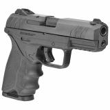 Security-9, Centerfire Pistol, 9MM, 4" Barrel, Glass Filled Nylon Frame, Blued Finish, Hogue Beavertail HandAll grip, 2-10Rd Magazines, 3 Dot Drift Adjustable Sights 03819