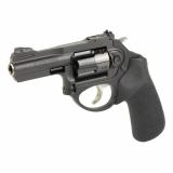 LCRx, TALO Edition, Double/Single Action, Revolver, Small Frame, 9MM, 3" Barrel, Stainless Steel, Matte Finish, Black, Hogue Tamer Monogrip, Adjustable Black Blade Rear & Ramp Front Sight, 5 Rounds 05445