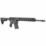 SFAR, Small-Frame Autoloading Rifle, Semi-automatic Modern Sporting Rifle, 762NATO/308 Winchester, 20" Threaded Barrel, 1:10" RH Twist, 5/8"-24 Thread Pattern, Type II Hard-Coat Anodized Black Finish, Magpul MOE SL Stock, Magpul MOE Grip, 15" Lite Alumin