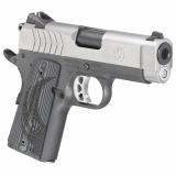 Model SR1911 Officer 9mm 3.6 Inch Barrel Stainless Steel Novak Sights G-10 10 Round