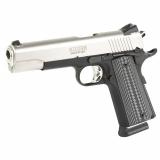SR1911, Semi-Automatic, Aluminum Frame Pistol, 1911, 45 ACP, 5" Barrel, Anodized Finish, Black, Low-Glare Stainless Slide, G10 Grips, Extended Thumb Safety, Skeletonized Trigger, Drift Adjustable Novak 3 Dot Sights, 2 Magazines, (1) 8 Round, (1) 7 Round,