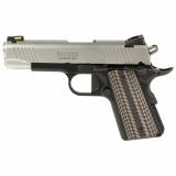 SR1911 CCO, TALO Edition, Single Action, Semi-automatic, Metal Frame Pistol, 9MM, 4.25" Barrel, Anodized Finish, Black Frame, Silver Stainless Steel Slide, Desert Brown G10 Grips, Manual Safety, Night Sights, 7 Rounds, 1 Magazine 06798