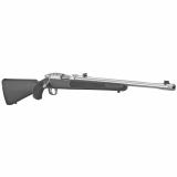 77/44, Bolt Action Rifle, 44 Magnum, 18.5" Threaded Barrel, 11/16X24 Threads, Stainless Finish, Synthetic Stock, Adjustable Rear Sight, Bead Front Sight, 4Rd 7417
