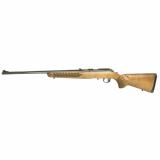 American Rimfire Rifle .22 Long Rifle 22 Inch Barrel Satin Blue Finish Fiber Optic Front Sight Adjustable Rear Sight Hardwood Stock Ten Round
