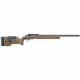 American Rimfire Long-Range Target, Bolt Action, 22LR, 22" Black Threaded Bull Barrel, 1/2X28 Threads, Speckled Black/Brown Target Stock, 10Rd 8378