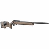 American Rimfire Long-Range Target, Bolt Action, 22LR, 22" Black Threaded Bull Barrel, 1/2X28 Threads, Speckled Black/Brown Target Stock, 10Rd 8378