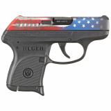 LCP, Semi-automatic Pistol, Centerfire, 380ACP, 2.75" Barrel, American Flag Slide Finish, Alloy Steel Slide, Nylon Frame, Integral Sights, 6Rd 13710