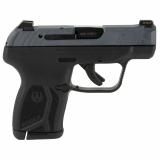 LCP MAX, Single Action Only, Semi-automatic, Polymer Frame Pistol, Compact, 380ACP, 2.75" Barrel, Cerakote Finish, Cobalt Kinetic Slate Blue, Tritium Front Sight with White Outline and Drift Adjustable Rear Sight, Integrated Trigger Safety, 10 Rounds, 1