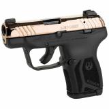 LCP MAX, Talo Edition, Double Action Only, Semi-automatic, Polymer Frame Pistol, Compact, 380ACP, 2.75" Barrel, PVD Finish, Rose Gold, Black Polymer Frame, Tritium Front Sight with White Outline, Drift Adjustable Rear Sight, 10 Rounds, 1 Magazine 13740