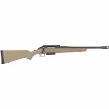 American Ranch, Bolt Action Rifle, 450 BUSHMASTER, 16.1" Threaded Barrel, 1:16 Right Hand Twist, Matte Black Finish, Alloy Steel, Flat Dark Earth Synthetic Stock, 3 Rounds 16950