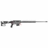 Precision Rifle, Custom Shop, Bolt Action Rifle, 6MM GT, 26" Heavy Contour Barrel, Threaded 5/8X24, APA Muzzle Brake, Cerakote Finish, Black and Stealth Gray, Magpul MOE-K2+ Grip, Adjustable Trigger, M-LOK Handguard, Folding Adjustable Stock, 10 Rounds,