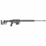 Custom Shop Ruger Precision, Bolt-Action Rifle, 6MM Creedmoor, 26" Cold Hammer-Forged Custom Heavy Contour Barrel, Threaded 5/8-24, APA Muzzle Brake, Type 3 Hardcoat Anodized/Cerakote Finish, Gray, TriggerTech Trigger, Ruger Precision Rifle Short-Action