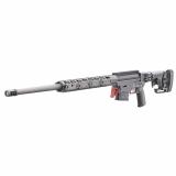 Custom Shop Ruger Precision, Bolt-Action Rifle, 6MM Creedmoor, 26" Cold Hammer-Forged Custom Heavy Contour Barrel, Threaded 5/8-24, APA Muzzle Brake, Type 3 Hardcoat Anodized/Cerakote Finish, Gray, TriggerTech Trigger, Ruger Precision Rifle Short-Action