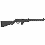 PC Carbine, Semi-automatic Rifle, 9MM, 16.12" Fluted/Threaded Heavy Barrel, Black Finish, Synthetic Stock, M-LOK Handguard, Adjustable Ghost Ring Rear Sight, Protected Blade Front Sight, 10Rd, Takedown 19117