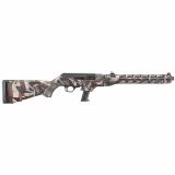 PC Carbine, Semi-automatic Rifle, 9MM, 16.12" Cold Hammer Forged Barrel, 1:10 Twist, American Flag Cerakote Finish, Fixed Stock, 1 Mag, 17Rd, MLOK Handguard, Weighs 7lbs, Adjustable Ghost Ring Rear Sight, Protected Blade Front Sight 19121