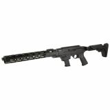 PC Carbine, Semi-automatic Rifle, 9MM, 16.12" Cold Hammer Forged Fluted Barrel, Threaded 1/2X28, Anodized Finish, Black, Folding Adjustable Stock, M-LOK Handguard, 17 Rounds, 1 Ruger SR Series Magazine, Includes Additional Glock Magazine Well 19140