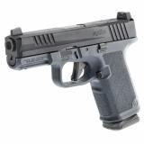 RXM, Striker Fired, Semi-automatic, Polymer Frame Pistol, Full Size, 9MM, 4" Barrel, Nitride Finish, Black Slide, Magpul EHG Gray Frame, Optics Ready, Front Night Sight, 10 Rounds, 2 Magpul PMAG GL19 Magazines 19401