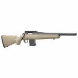American Rifle Ranch Standard | 5.56 NATO 16.125 Inch Threaded Barrel 1/2-28 Inch Thread Pattern Matte Black Finish Adjustable Trigger Composite Stock Flat Dark Earth 10 Round