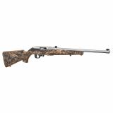 10/22, Mule Deer Foundation, TALO, Semi-automatic Rifle, 22 LR, 18.5" Barrel, Satin Stainless Finish, Mule Deer Engraved Walnut Stock, Gold Bead Front Sight, 10 Rounds, 1 Magazine 31188