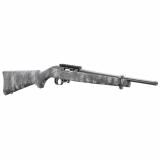 10/22 Carbine, Semi-automatic Rifle, 22 LR, 16.12" Barrel, Threaded 1/2X28, Satin Finish, Black, Kryptek Typhon Synthetic Stock, 10 Rounds, 1 Magazine 31215