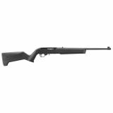 10/22, Semi-automatic Rifle, 22 LR, 18.5" Cold Hammer Forged Barrel, 1/2x28 Threaded, Satin Finish, Black, Black Magpul MOE X-22 Stock, Adjustable Rear Sight, Gold Bead Front Sight, 10 Rounds, 1 Magazine 31216