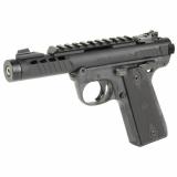 Mark IV 22/45 Lite, Semi-Automatic Pistol, Polymer Frame, Single Action, 22 LR, 4.4" Threaded Barrel, 1/2x28, Anodized Finish, Black Frame, Kryptek Typhon Frame, Optic Ready, Ambidextrous Safety, 10 Rounds, 2 Magazines 43958