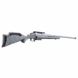 American Generation II, Bolt Action Rifle, 308 Winchester, 20" Spiral Fluted Barrel, 1:10 Twist, Threaded 5/8x24, Muzzle Brake, Cerakote Finish, Gunmetal, Gray Splatter Synthetic Stock, Manual Safety, Picatinny Rail, 3 Rounds, 1 Magazine 46902