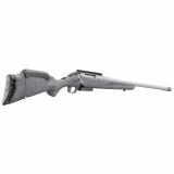 American Generataion II, Bolt Action Rifle, 450 Bushmaster, 20" Barrel, 1:16 Twist, Threaded 11/16x24, Muzzle Brake, Cerakote Finish, Gunmetal, Gray Splatter Synthetic Stock, Manual Safety, Picatinny Rail, 3 Rounds, 1 Magazine 46905