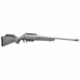 American Generation II, Bolt Action Rifle, 350 Legend, 20" Spiral Fluted Barrel, 1:16 Twist, Threaded 1/2"-28, Muzzle Brake, Cerakote Finish, Gunmetal, Gray Splatter Synthetic Stock, Manual Safety, Picatinny Rail, 5 Rounds, 1 Magazine 46906