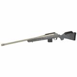 American Generation II, Bolt Action Rifle, 350 Legend, 20" Spiral Fluted Barrel, 1:16 Twist, Threaded 1/2"-28, Muzzle Brake, Cerakote Finish, Gunmetal, Gray Splatter Synthetic Stock, Manual Safety, Picatinny Rail, 5 Rounds, 1 Magazine 46906