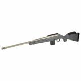 American Generation II, Bolt Action Rifle, 22 ARC, 20" Spiral Fluted Barrel, 1:7 Twist, Threaded 1/2"-28, Muzzle Brake, Cerakote Finish, Gunmetal, Gray Splatter Synthetic Stock, Manual Safety, Picatinny Rail, 10 Rounds, 1 Magazine 46918