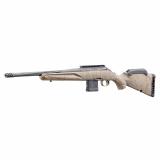 American Rifle Ranch, Generataion II, Bolt Action Rifle, 556NATO, 16.1" Spiral Fluted Barrel, 1:8 Twist, Threaded 1/2x28, Muzzle Brake, Cerakote Finish, Cobalt, Flat Dark Earth Splatter Synthetic Stock, Manual Safety, Picatinny Rail, 10 Rounds, 1 Magazin