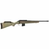 American Rifle Ranch, Generation II, Bolt Action Rifle, 22 ARC, 16.1" Spiral Fluted Barrel, 1:7 Twist, Threaded 1/2"-28, Muzzle Brake, Cerakote Finish, Cobalt, Flat Dark Earth Splatter Synthetic Stock, Manual Safety, Picatinny Rail, 10 Rounds, 1 Magazine