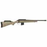 American Rifle Ranch, Generation II, Bolt Action Rifle, 6MM ARC, 16.1" Spiral Fluted Barrel, 1:7.7 Twist, Threaded 5/8"-24, Muzzle Brake, Cerakote Finish, Cobalt, Flat Dark Earth Splatter Synthetic Stock, Manual Safety, Picatinny Rail, 10 Rounds, 1 Magaz