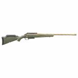 American Generation II, Predator, Bolt Action Rifle, 308 Winchester, 22" Spiral Fluted Barrel, 1:10 Twist, Threaded 5/8x24, Muzzle Brake, Cerakote Finish, Burnt Bronze, Green Splatter Synthetic Stock, Manual Safety, Picatinny Rail, 3 Rounds, 1 Magazine 4