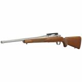 Hawkeye Hunter, Bolt Action Rifle, 308 Winchester, 20" Free Float Cold Hammer Forged Barrel, 5/8X24 Threads, Satin Stainless Finish, Walnut Stock, Right Hand, LC6 Trigger Installed, 4Rd, Weighs 7lbs 57107